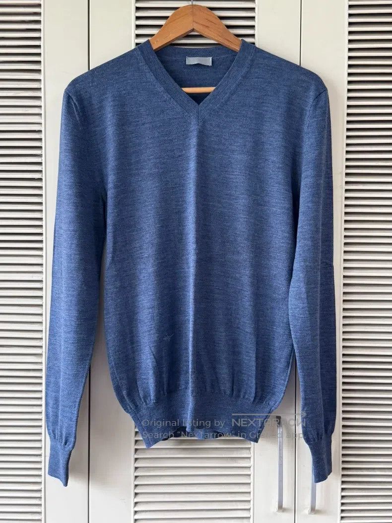 Dior Dior V-neck woollen sweater Size US S / EU 44-46 / 1 - 1 Thumbnail