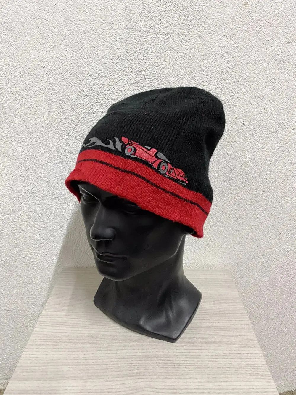 Japanese Brand × Vintage Vintage Car Small Logo Beanie Hat Size ONE SIZE - 3 Thumbnail