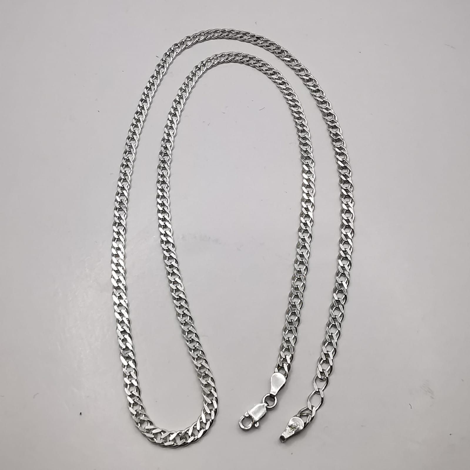 Sterling Silver Vintage Chain Necklece,925 Sterling Silver,Signed , 10,99g Size ONE SIZE - 1 Thumbnail
