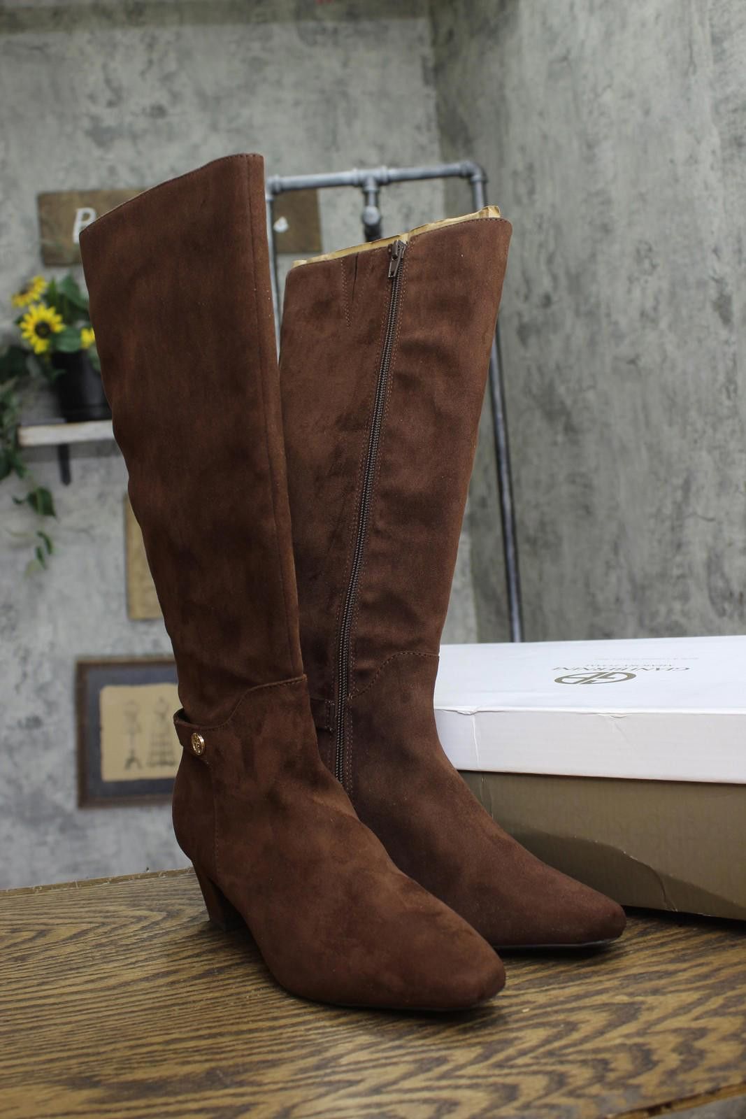 Giani Bernini Nwt Giani Bernini Knee High Dress Boots Chocolate Brown 5m Size US 5 / IT 35 - 3 Thumbnail
