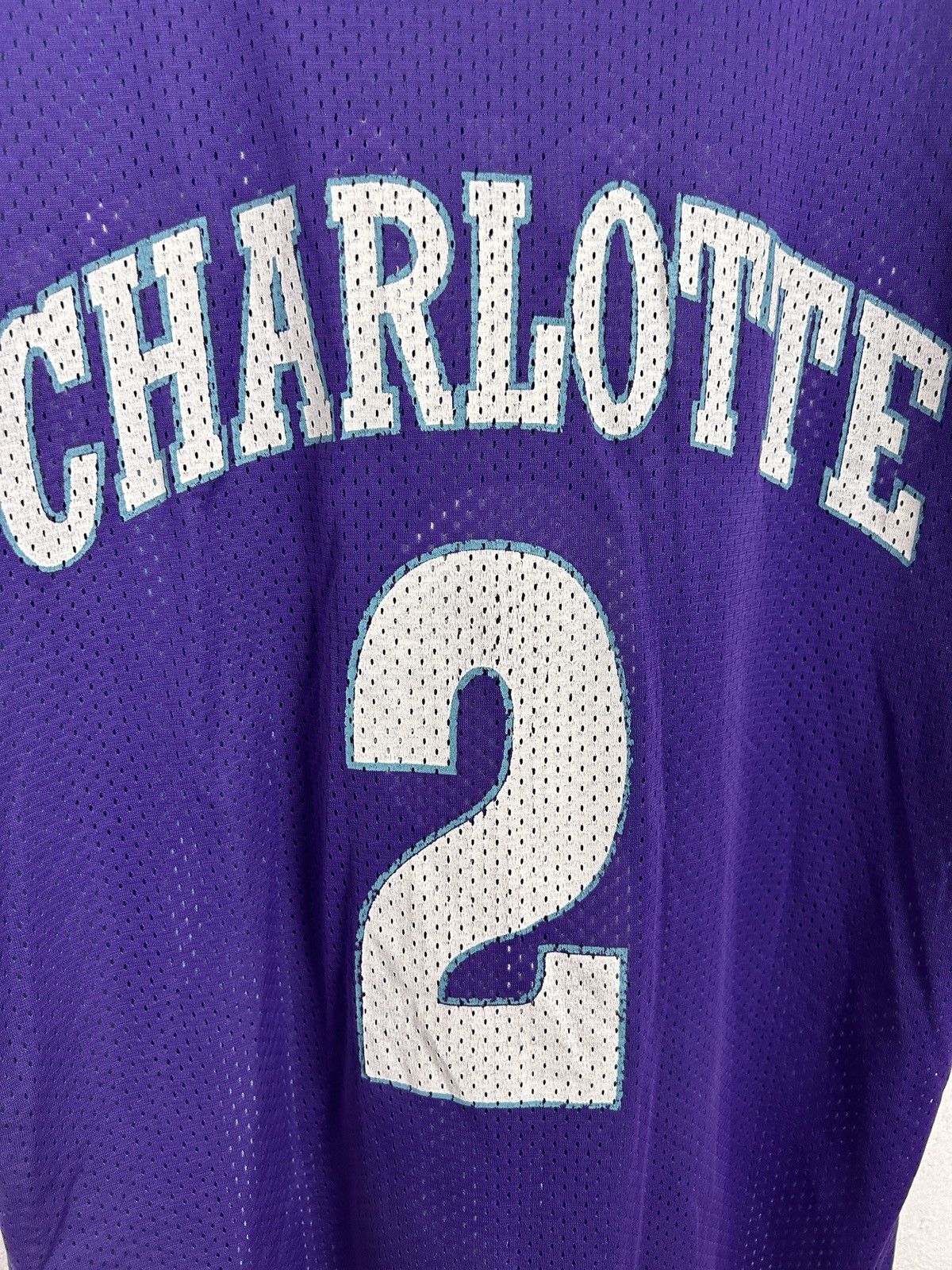 Champion Vintage Champion Hornets #2 Larry Johnson Reversible Jersey Size US XL / EU 56 / 4 - 3 Thumbnail