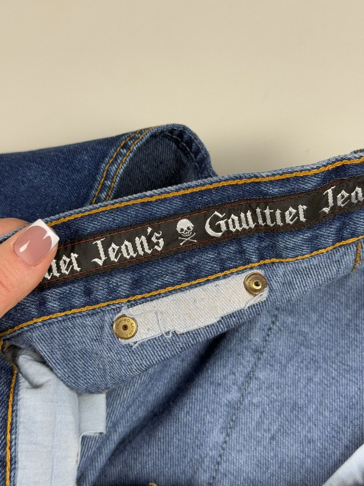 Jean Paul Gaultier Jean Paul Gaultier Vintage Unisex Denim Designer Jeans Size US 29 - 13 Thumbnail