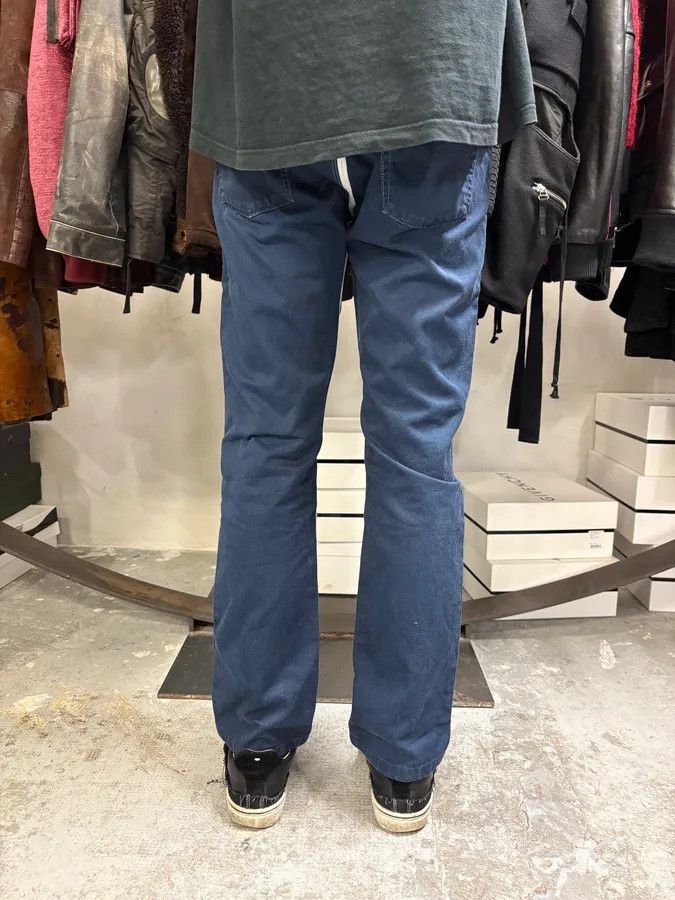 Gucci 2000s Gucci Navy & White Avant-Garde Slim Pants Size US 30 / EU 46 - 5 Thumbnail
