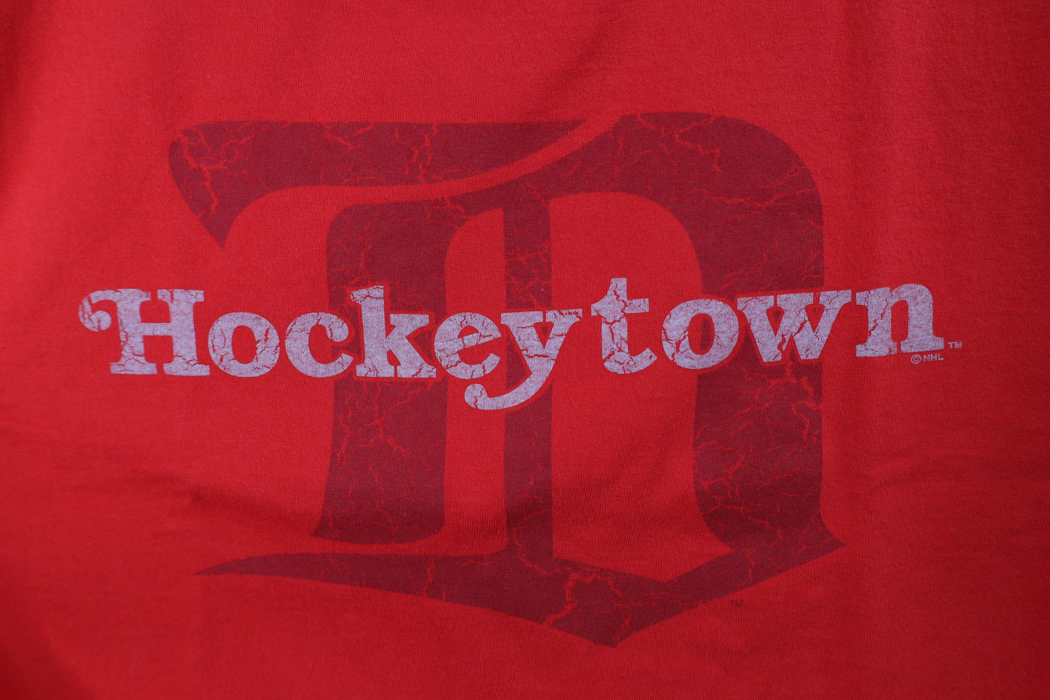 Vintage Vintage D Detroit Red Wings Hockey Short Sleeve T-Shirt Size US M / EU 48-50 / 2 - 6 Thumbnail