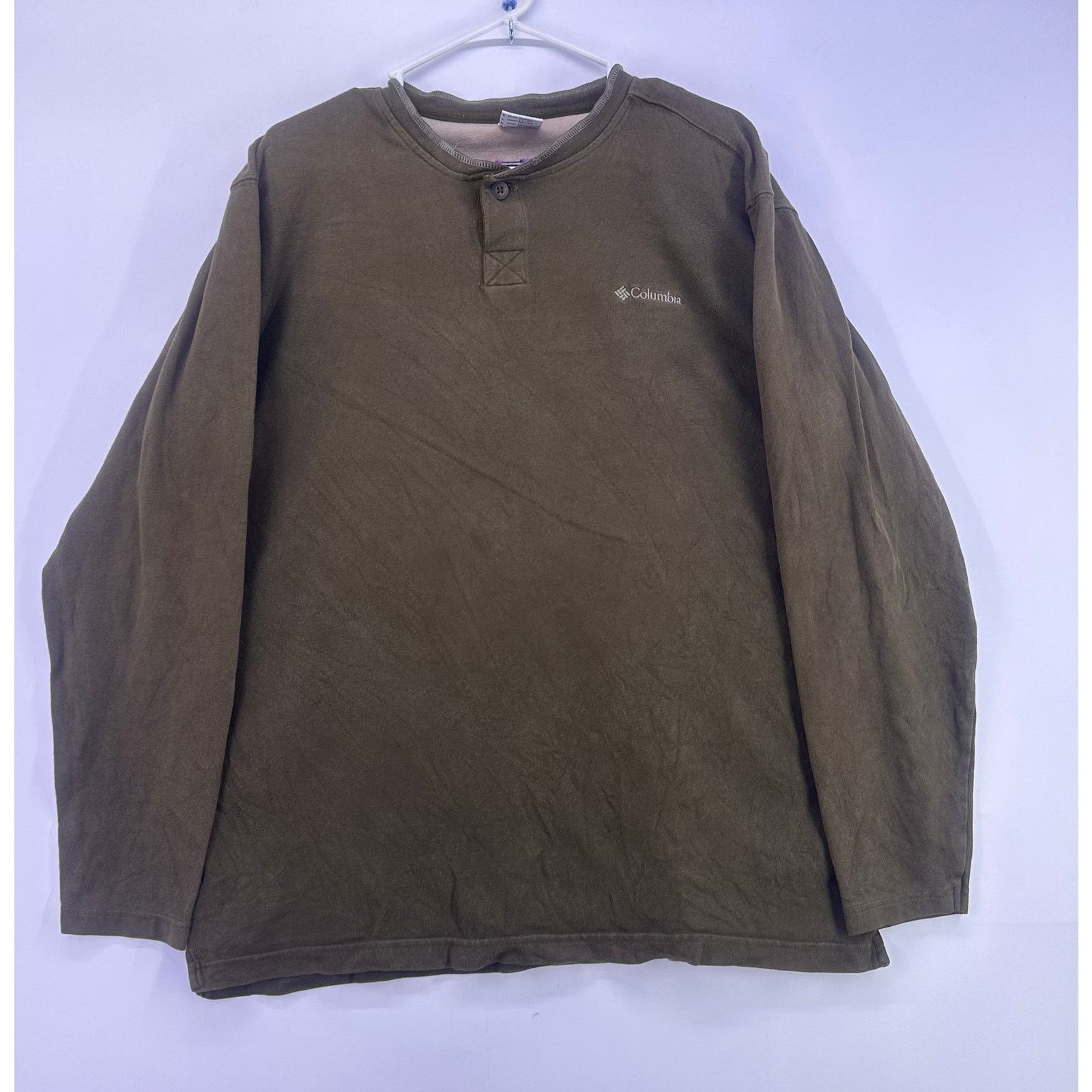 Columbia Columbia Olive Green Longsleeve Sweater Size Large Size US L / EU 52-54 / 3 - 1 Thumbnail