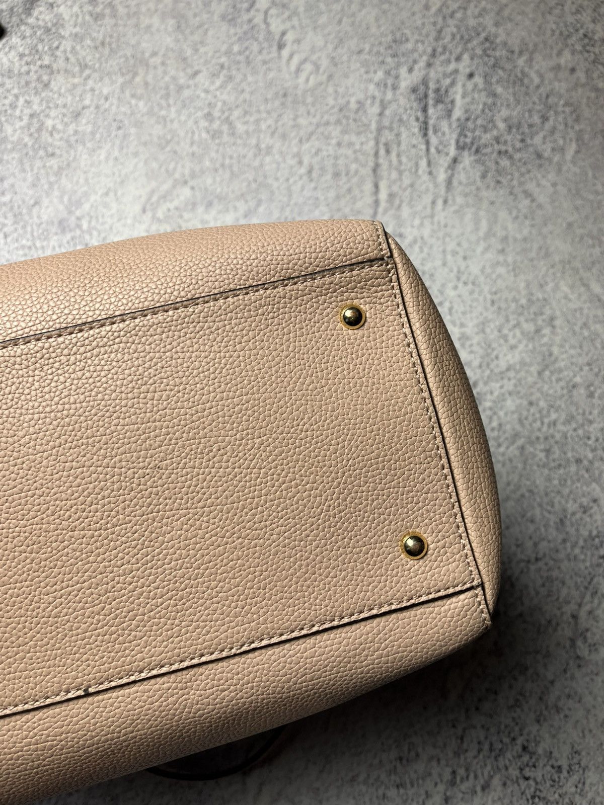 Polo Ralph Lauren LAUREN RALPH LAUREN MELLOW PINK LEATHER MEDIUM GRAB BAG Size ONE SIZE - 23 Thumbnail