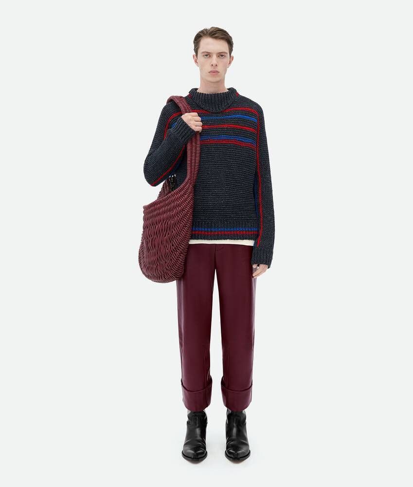Bottega Veneta o1loc1c0125 737746 Heavy Linen Jumper in Multicolor Size US S / EU 44-46 / 1 - 3 Thumbnail