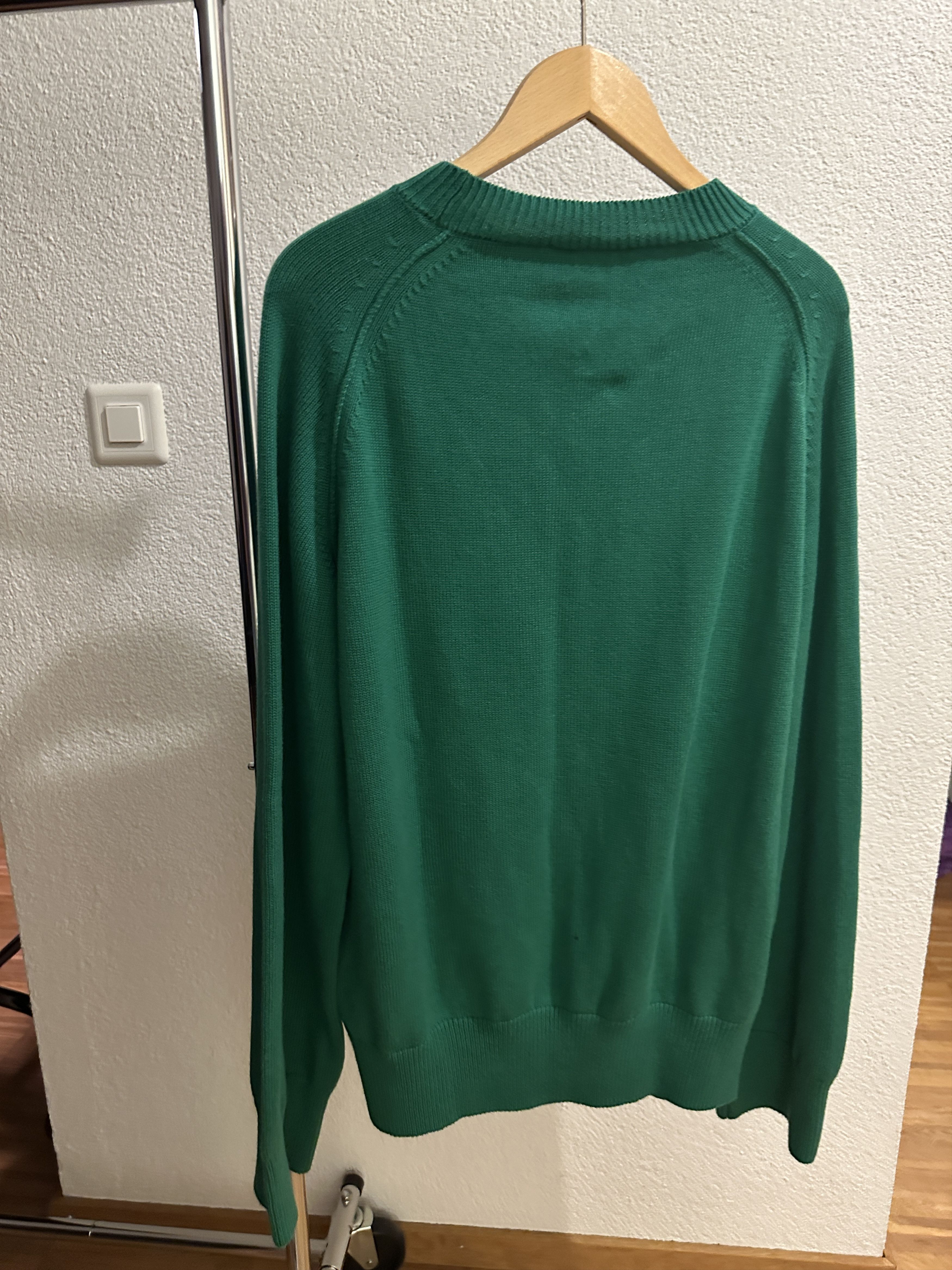 Vuja De Vuja De Green Knit Sweater Size US L / EU 52-54 / 3 - 2 Thumbnail