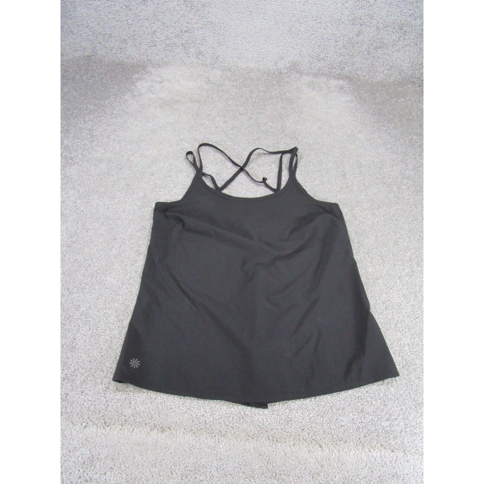 Athleta Athleta Womens Xs Tank Top Move It Strappy Criss Cross Black Extra Large XL Size XS / US 0-2 / IT 36-38 - 1 Thumbnail