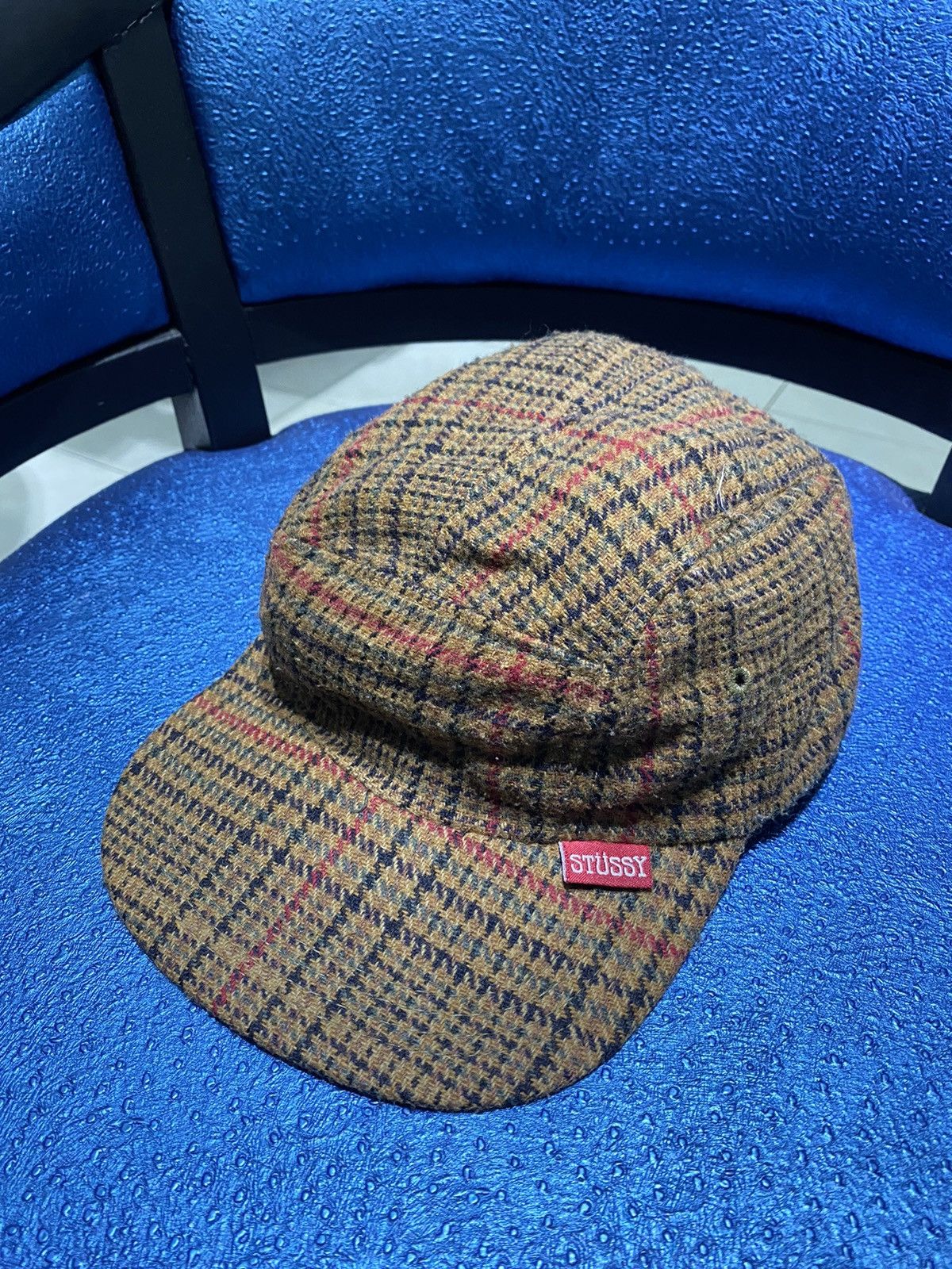 Japanese Brand × Stussy × Vintage Vintage Stussy 5 panel wool Size ONE SIZE - 2 Thumbnail