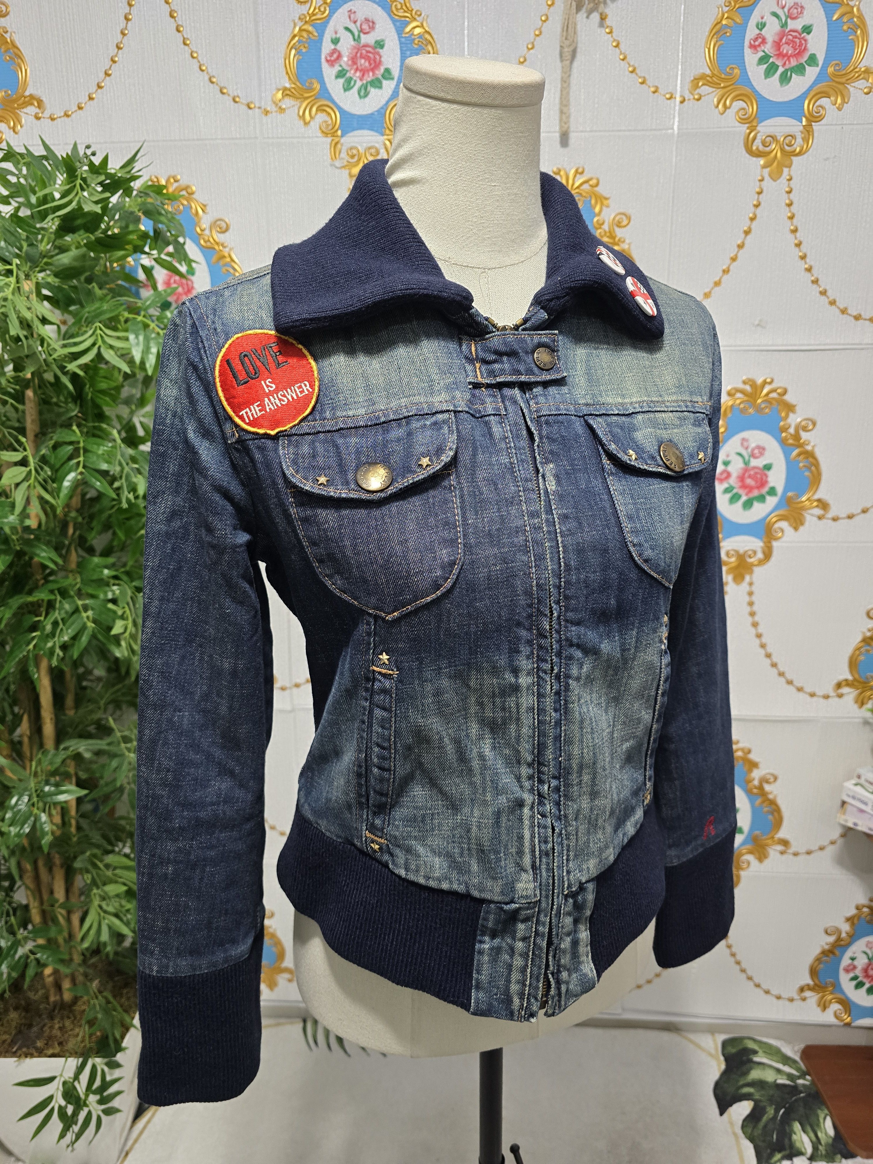Replay REPLAY rare Vintage Jacket, beautiful with all accessories Size M / US 6-8 / IT 42-44 - 7 Thumbnail