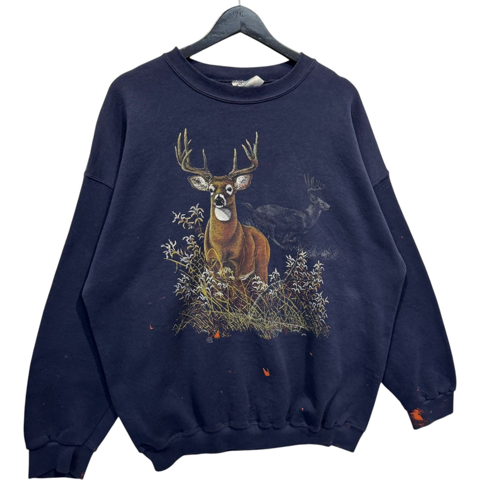 Tultex Vintage Buck Wildlife Crewneck XXL Size US XXL / EU 58 / 5 - 4 Thumbnail