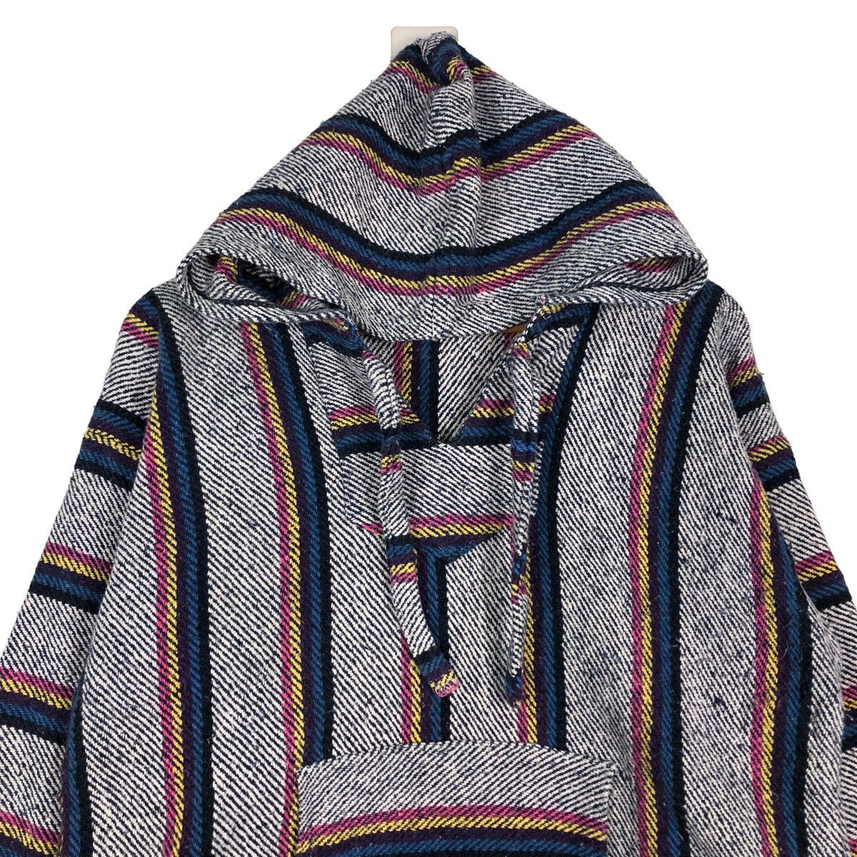 Japanese Brand 🔥VINTAGE PULL OVER WOOL JACKET SAN PATRICIO ISSEY MIYAKE Size US L / EU 52-54 / 3 - 3 Thumbnail