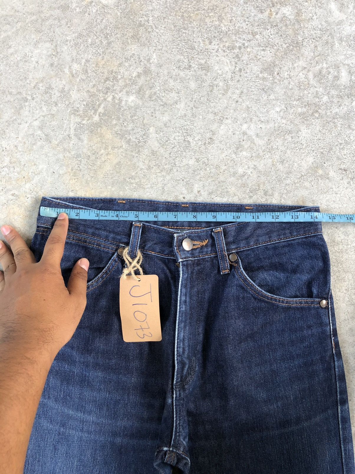 If Six Was Nine Y2k Wrangler Flared Jeans Distressed Jeans Size US 28 / EU 44 - 20 Thumbnail