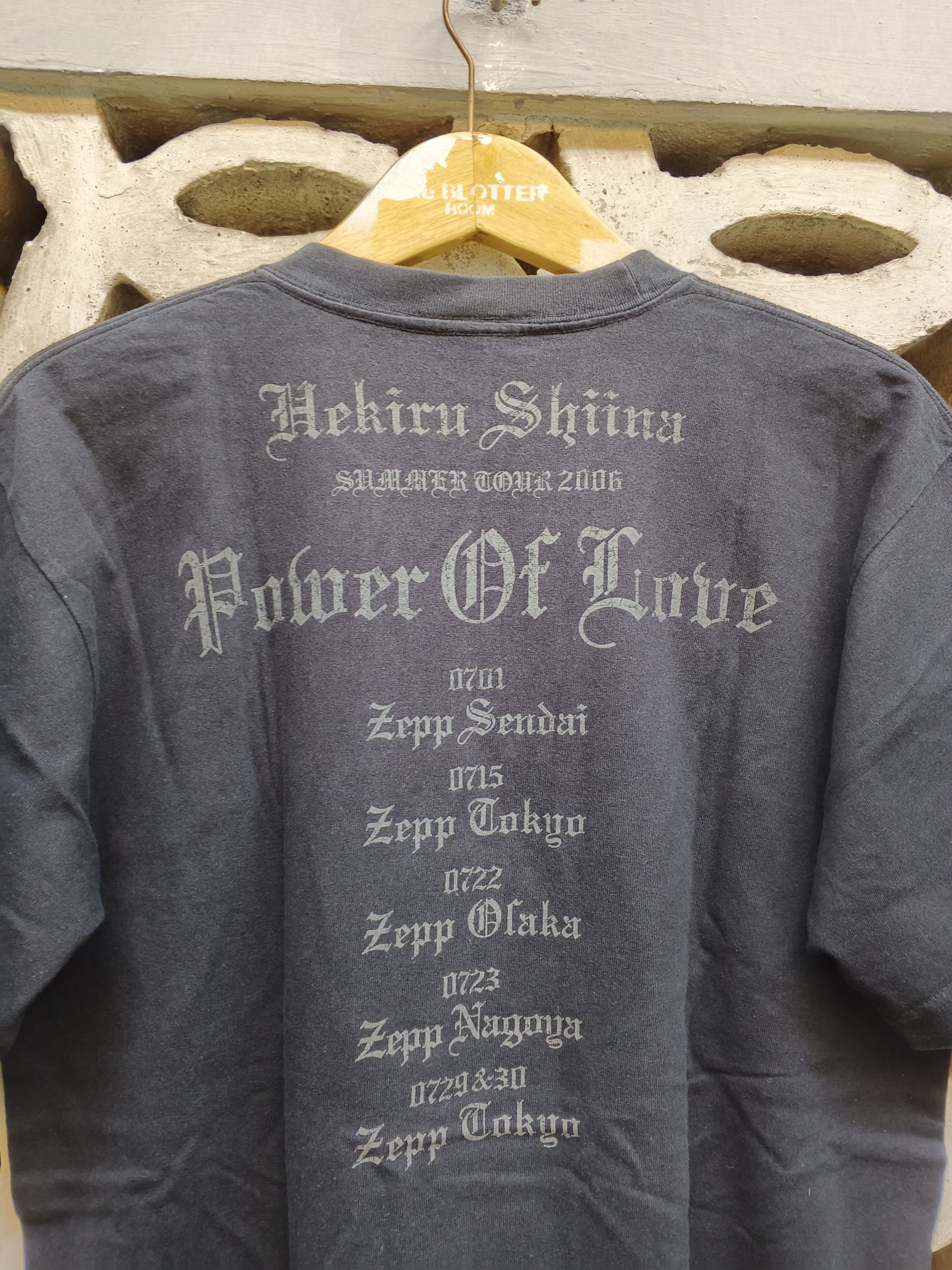 Band Tees × Japanese Brand Hikaru Shiina, 'Power of Love' Size US L / EU 52-54 / 3 - 6 Thumbnail