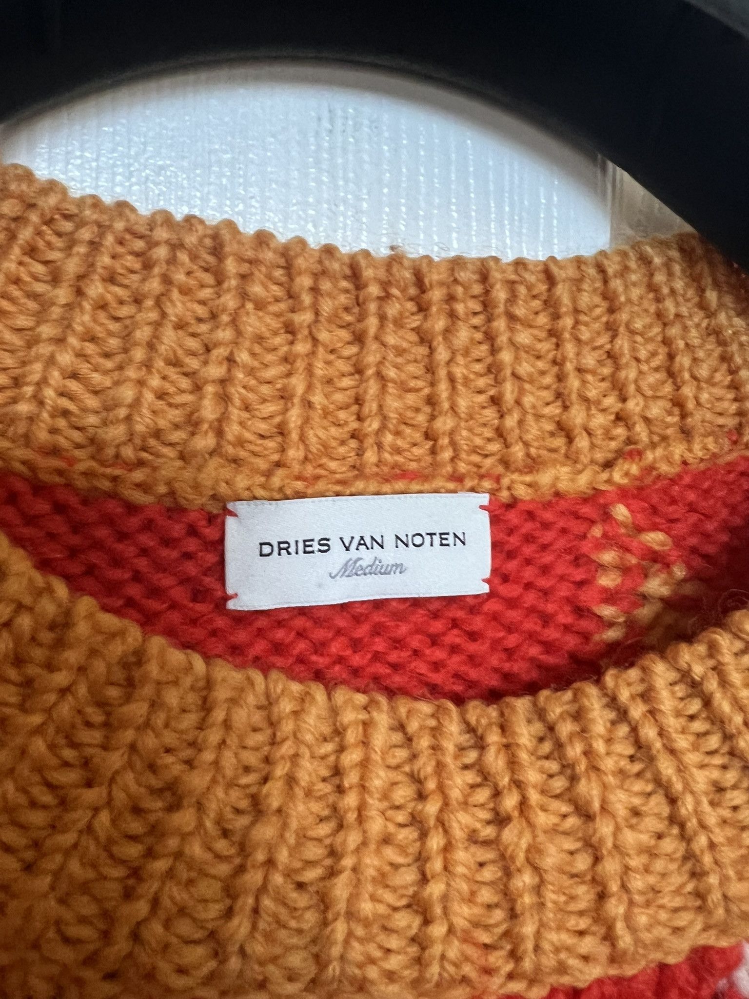 Dries Van Noten Dries Van Noten Floral Intarsia Knit Wool Sweater sz M Size US M / EU 48-50 / 2 - 4 Thumbnail