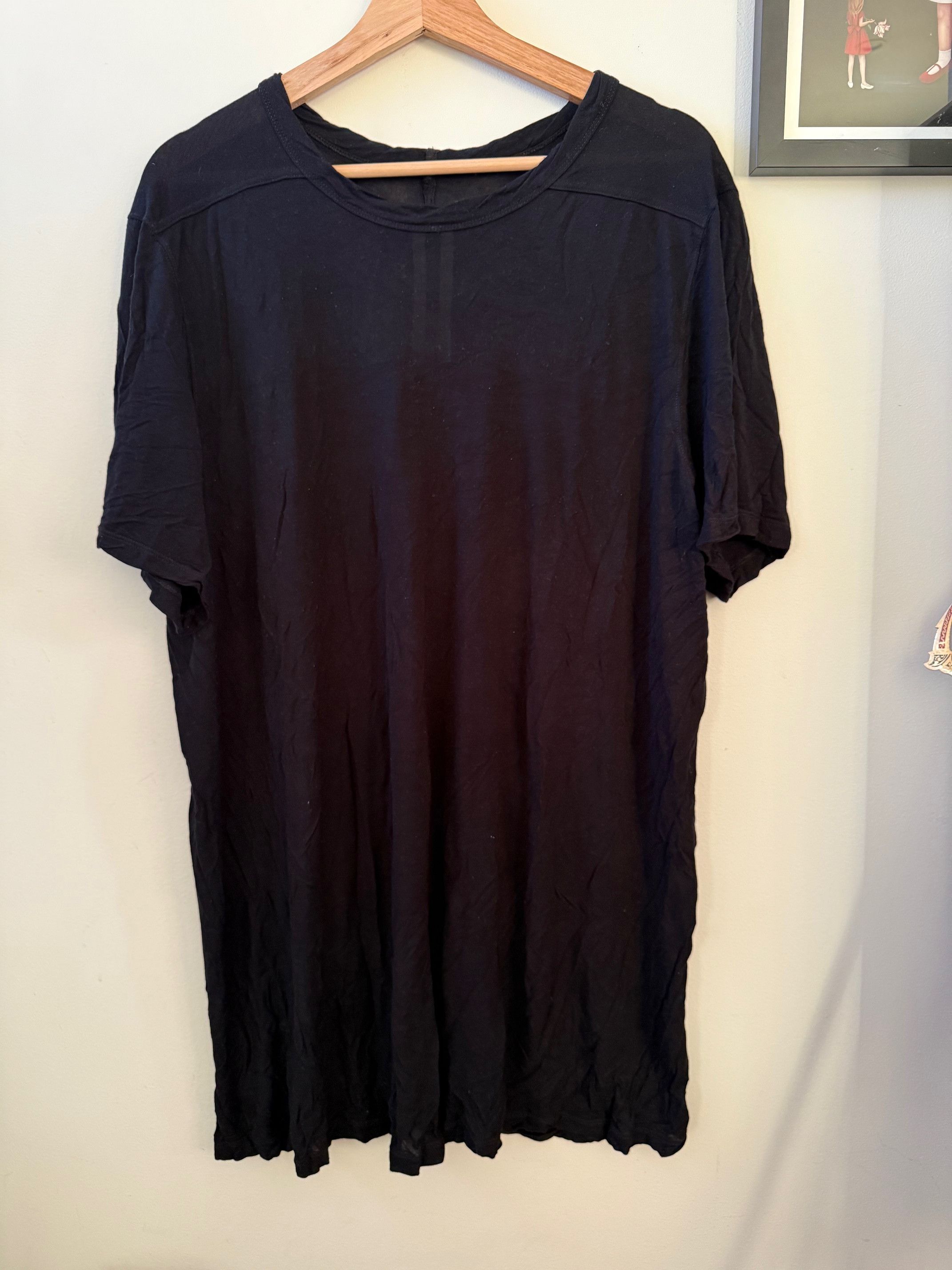 Pre-owned Rick Owens Level Tee - Black - Luxor