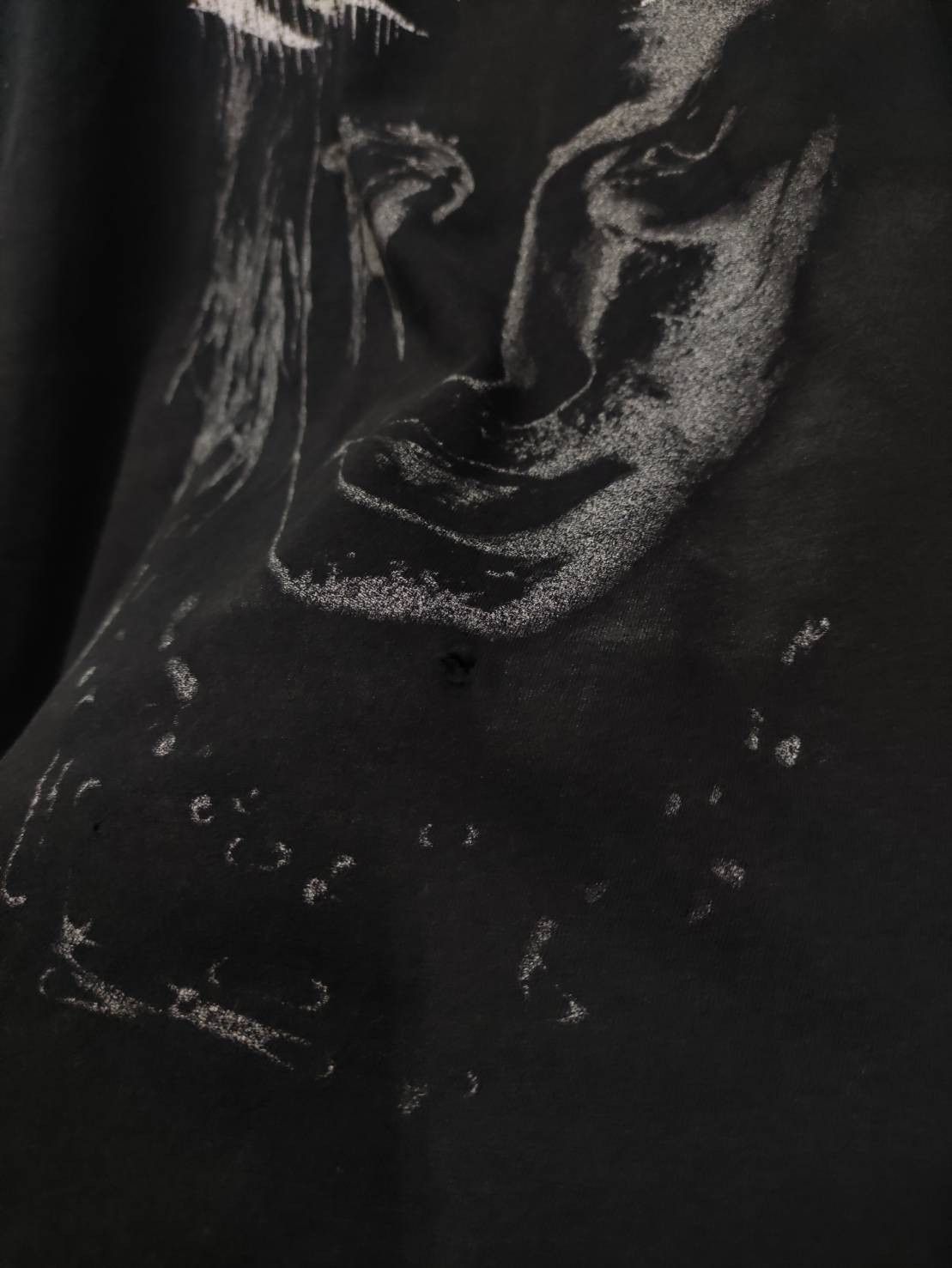 GHOSTEMANE Ghostemane Contrast Black & White Photo T-Shirt Size US XL / EU 56 / 4 - 6 Thumbnail