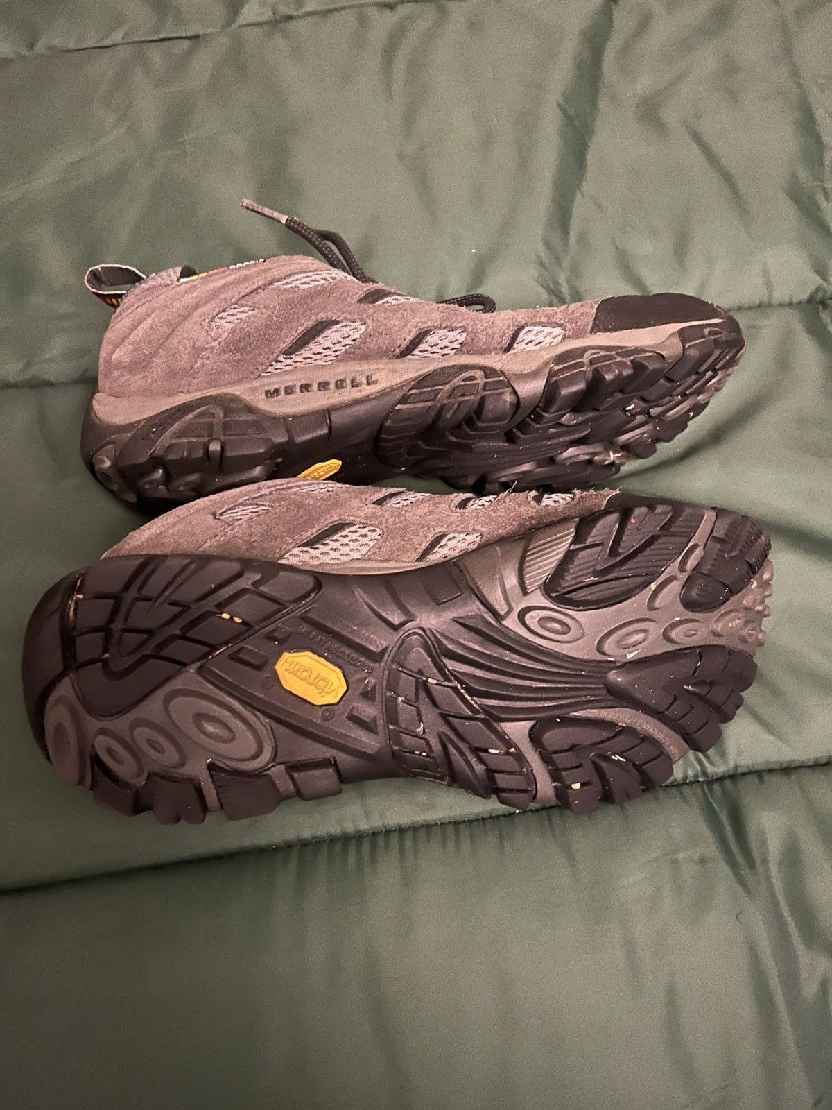 Merrell Men's Merrell Moab Beluga Size 9 Hiking Shoes Size US 9 / EU 42 - 2 Thumbnail