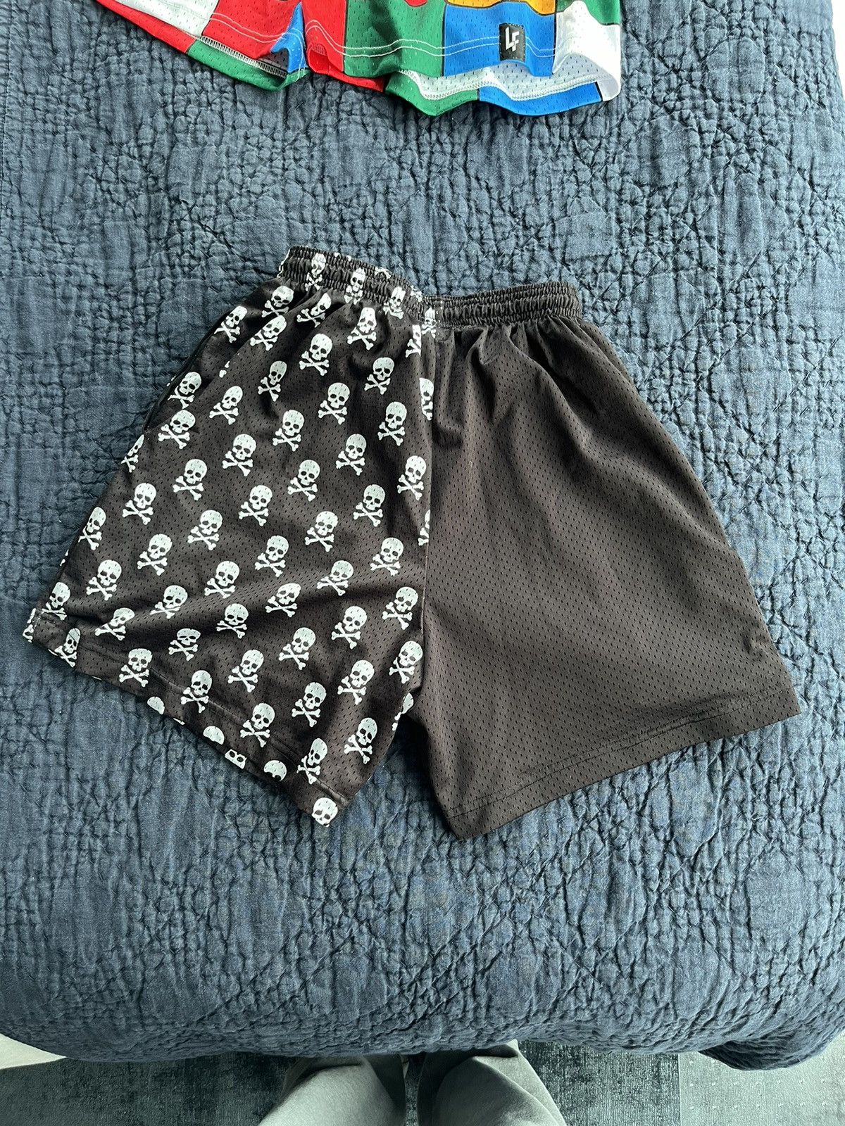 Designer × Lost Enterprises [Medium] Lost Files Half Skull Print Shorts Size US 32 / EU 48 - 2 Thumbnail