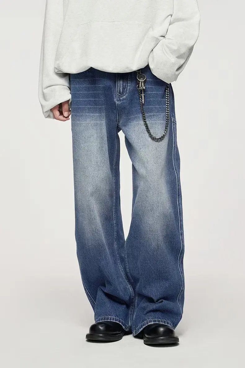 Designer × Japanese Brand Streetwear Hip Hop Loose Casual Jeans Size US 32 / EU 48 - 1 Thumbnail