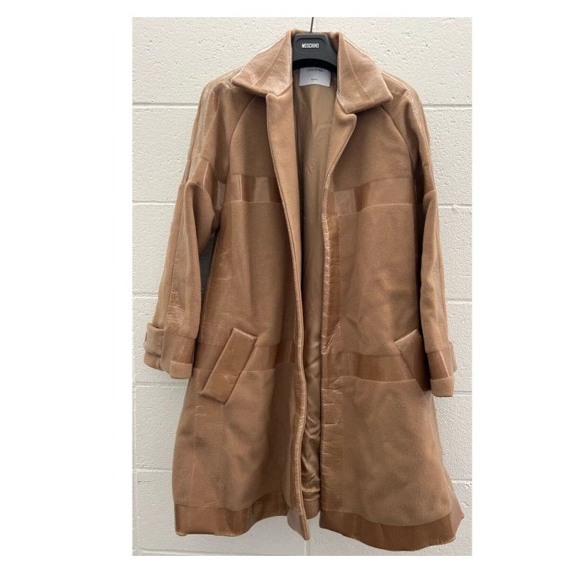Moschino AW20 Moschino Couture Jeremy Scott Boxes Packaging Overcoat Size M / US 6-8 / IT 42-44 - 1 Thumbnail