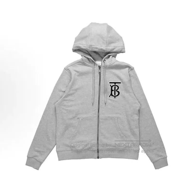 Burberry Burberry Women's Gray Cotton Hoodie Size S. Size S / US 4 / IT 40 - 1 Thumbnail