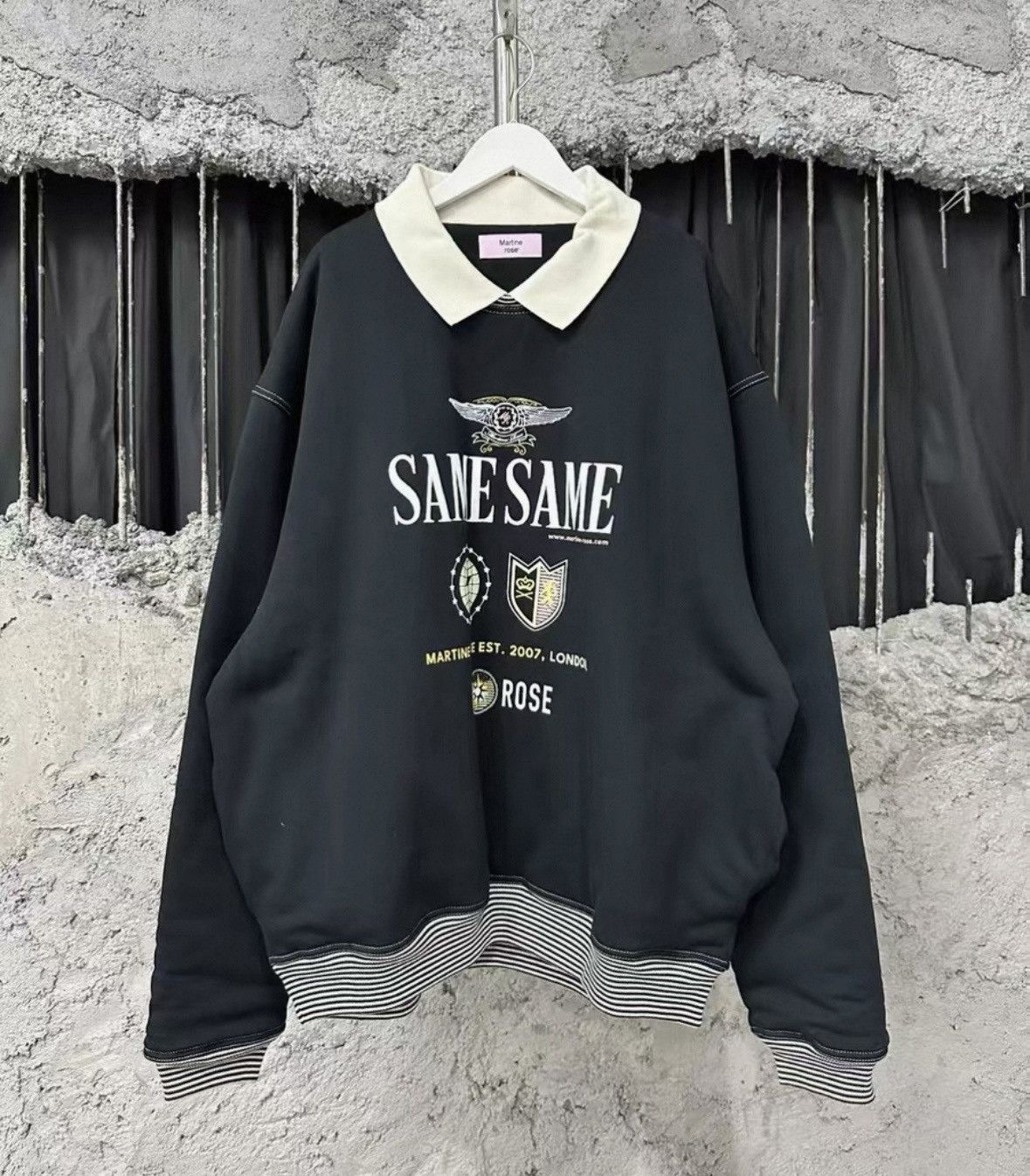 Martine Rose martine rose long sleeve sweatshirt in black. Size US L / EU 52-54 / 3 - 1 Thumbnail