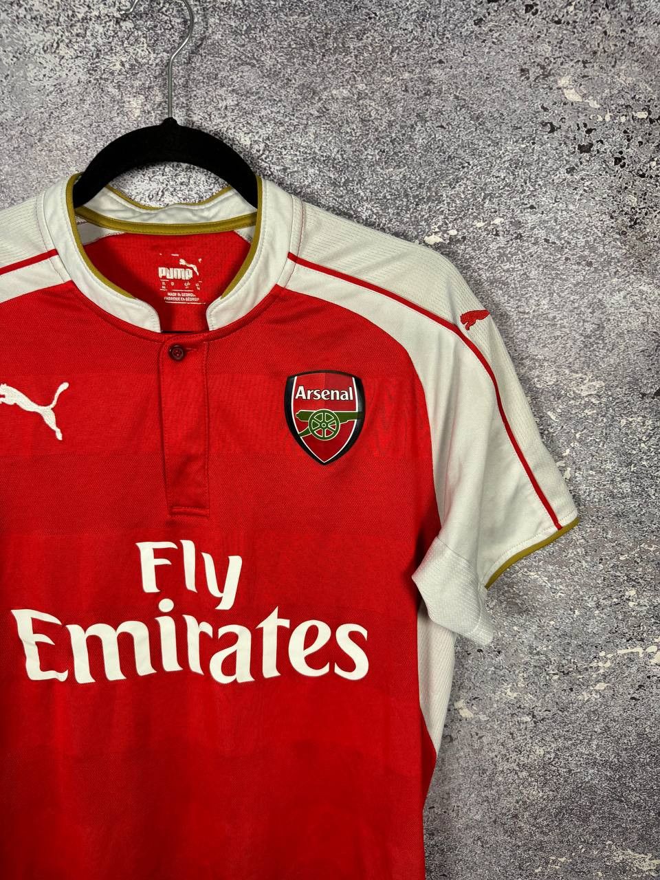 Puma Vintage Arsenal 2015/16 Home Puma Soccer Jersey Medium Size US M / EU 48-50 / 2 - 2 Thumbnail