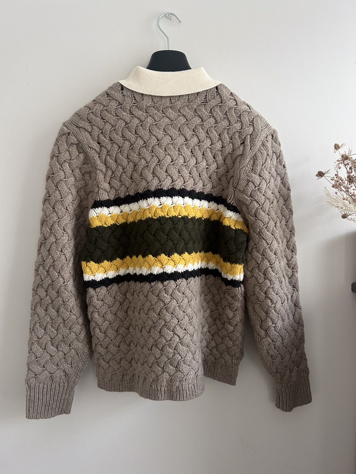 Aime Leon Dore Aime Leon Dore Basket weave knit rugby sweater Size US XS / EU 42 / 0 - 3 Thumbnail