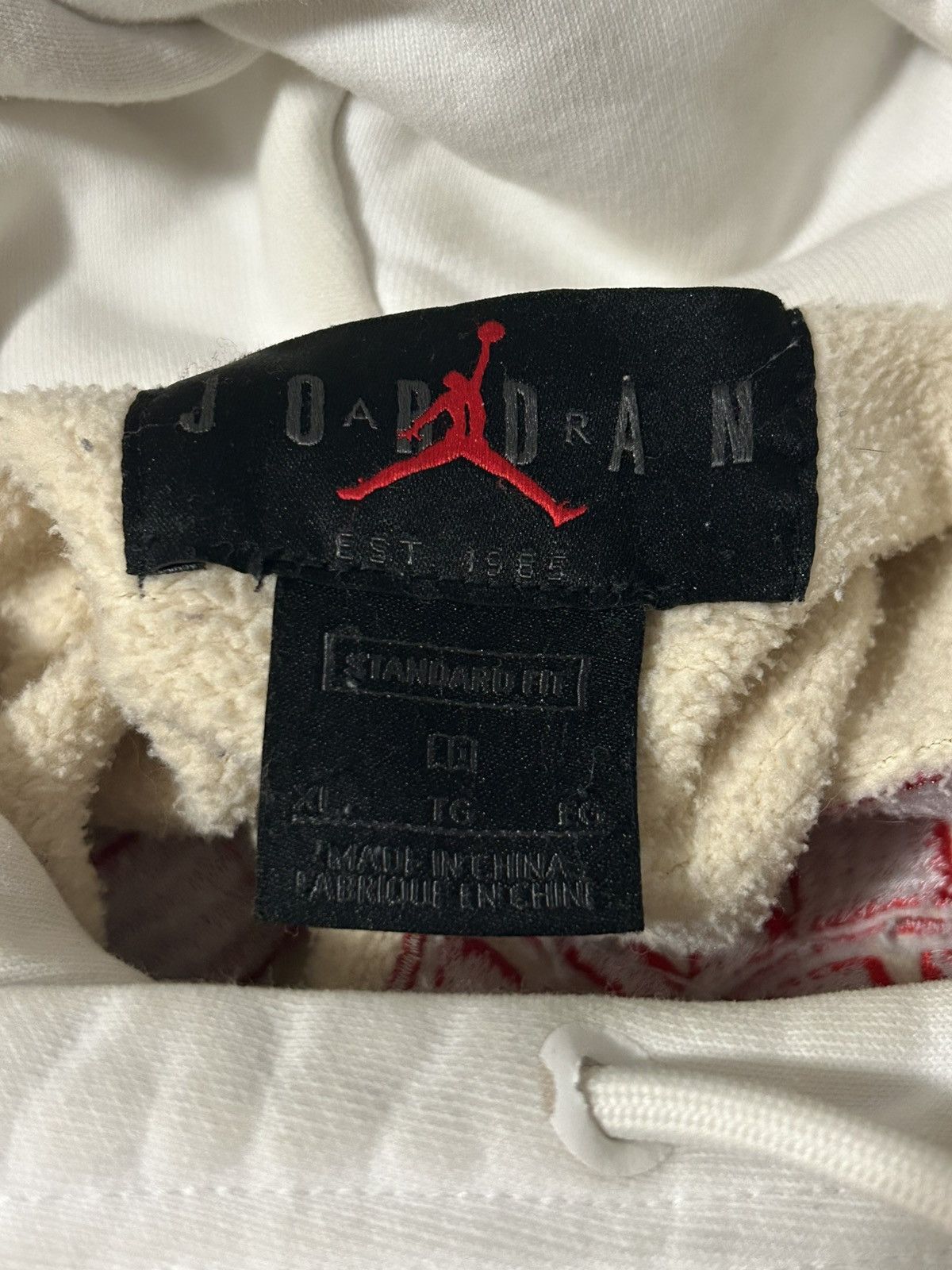 Jordan Brand × Off-White Off White X Jordan Hoodie Size US XL / EU 56 / 4 - 4 Thumbnail