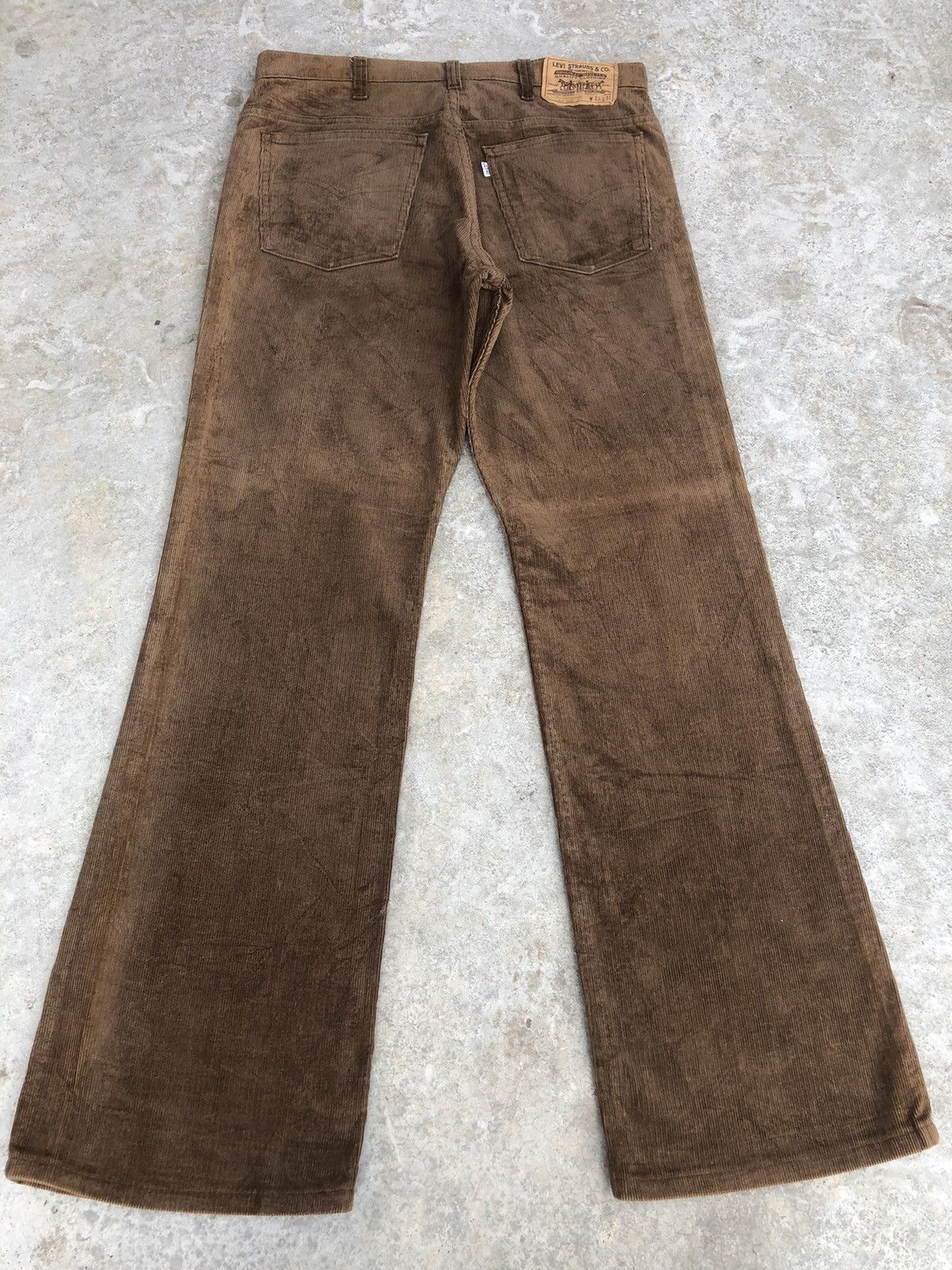 Vintage Vintage 80’s Levi’s Corduroy Pants Flared Jeans 517 Size US 32 / EU 48 - 2 Thumbnail