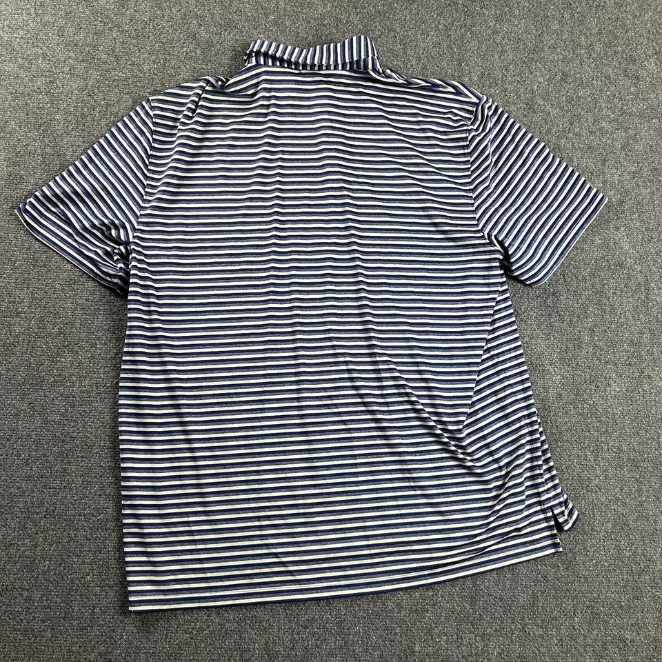 Other IBKUL Polo Shirt Mens XXL Striped Stretch UPF 50+ Quick Dry Size US XXL / EU 58 / 5 - 6 Thumbnail