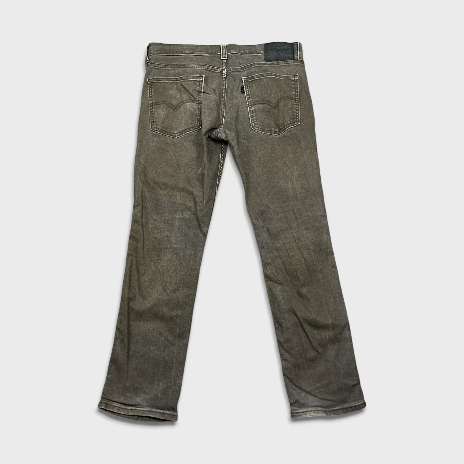 Levi's × Vintage Levi's 511 Jeans 33x30 Slim Fit Faded American Denim Pants Size US 33 - 6 Thumbnail