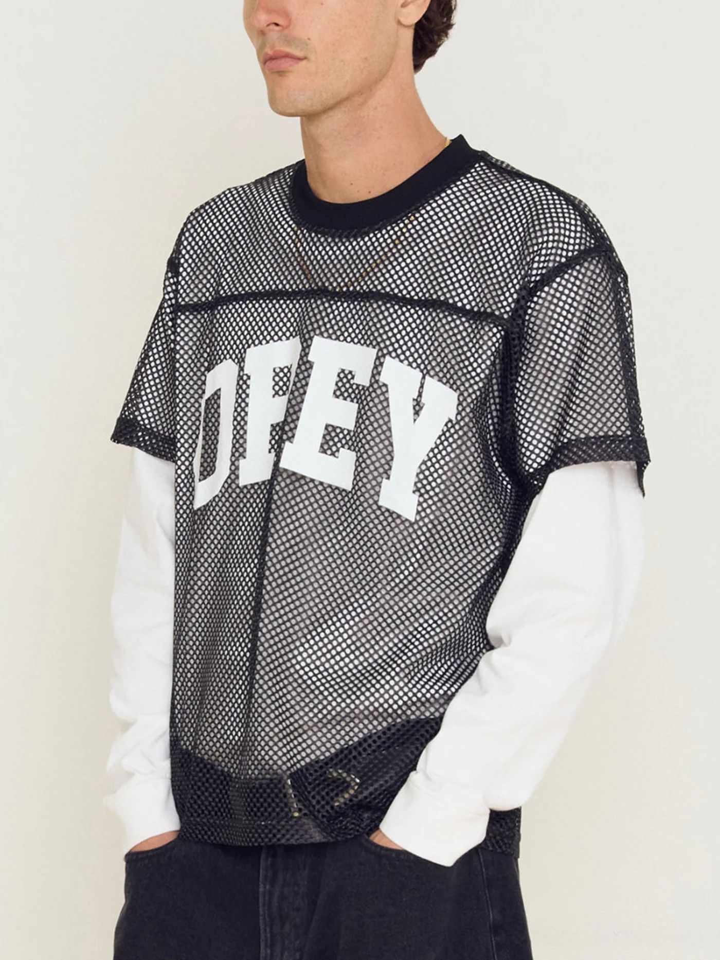 Obey OBEY Collegiate Practice Jersey XL Size US XL / EU 56 / 4 - 4 Thumbnail