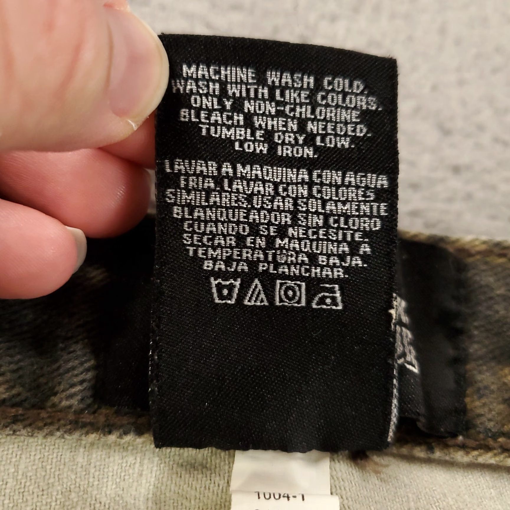 Vintage Mossy Oak Camo Jeans Mens 34x34 Denim Hunting Breakup Infinity Hunters Pants Jeans Size US 34 / EU 50 - 7 Thumbnail