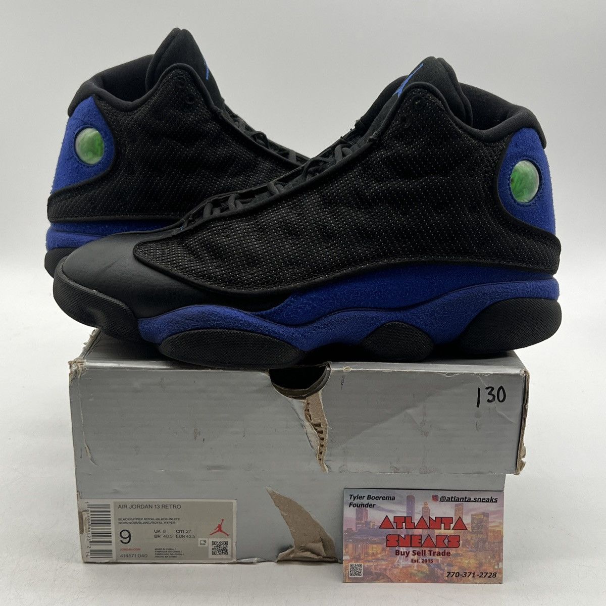 Jordan Brand Air Jordan 13 hyper royal Size US 9 / EU 42 - 1 Thumbnail