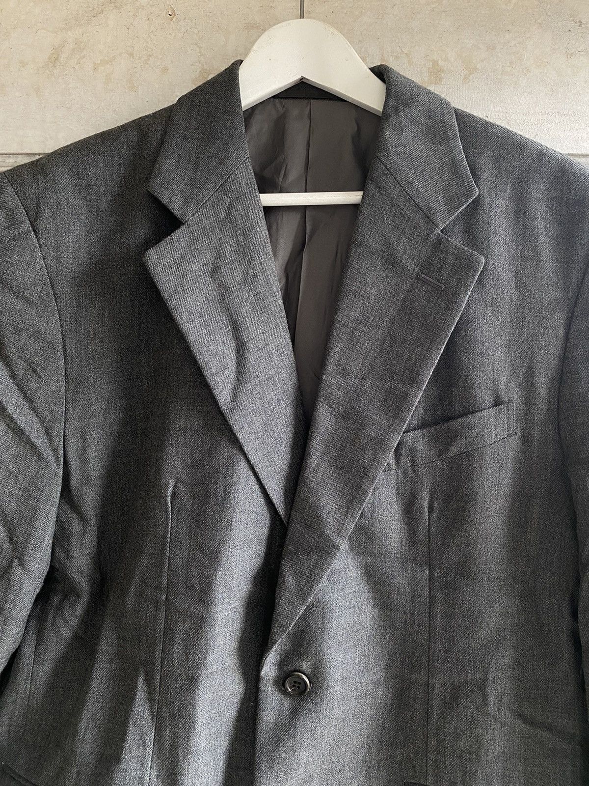 Comme des Garcons Homme Plus AD1990 Comme des Garcons Homme Plus Wool Blazer Jacket Size US S / EU 44-46 / 1 - 5 Thumbnail