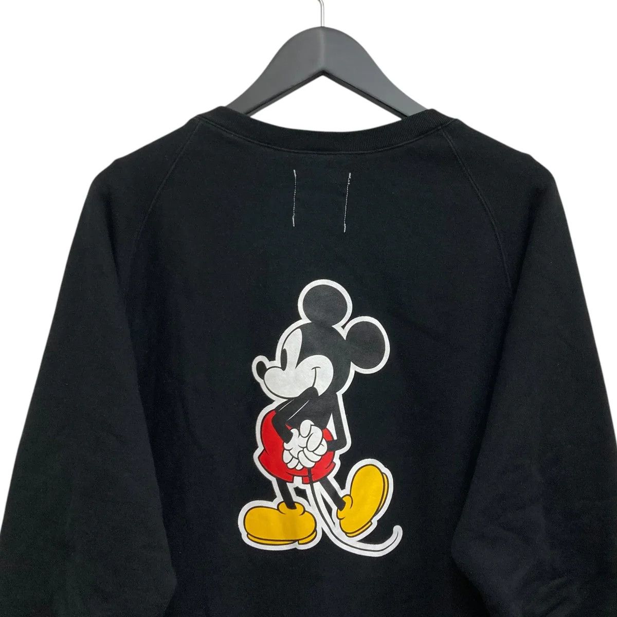 Takahiromiyashita The Soloist. Raglan Mickey Mouse Sweatshirt Size US L / EU 52-54 / 3 - 3 Thumbnail