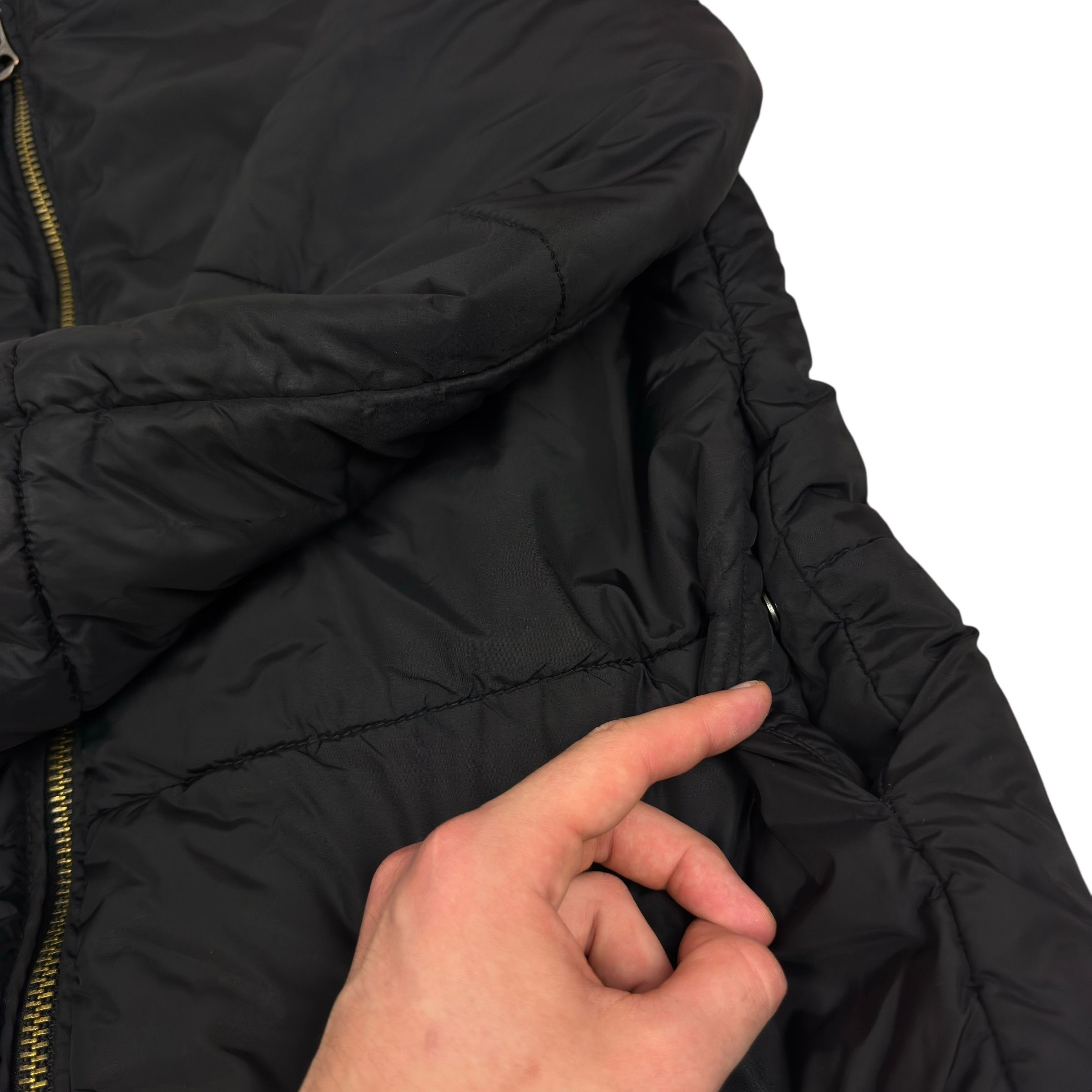 Acne Studios Acne Studios Sophia Men's Black Full Zip Bomber Jacket 38 Size US S / EU 44-46 / 1 - 7 Thumbnail