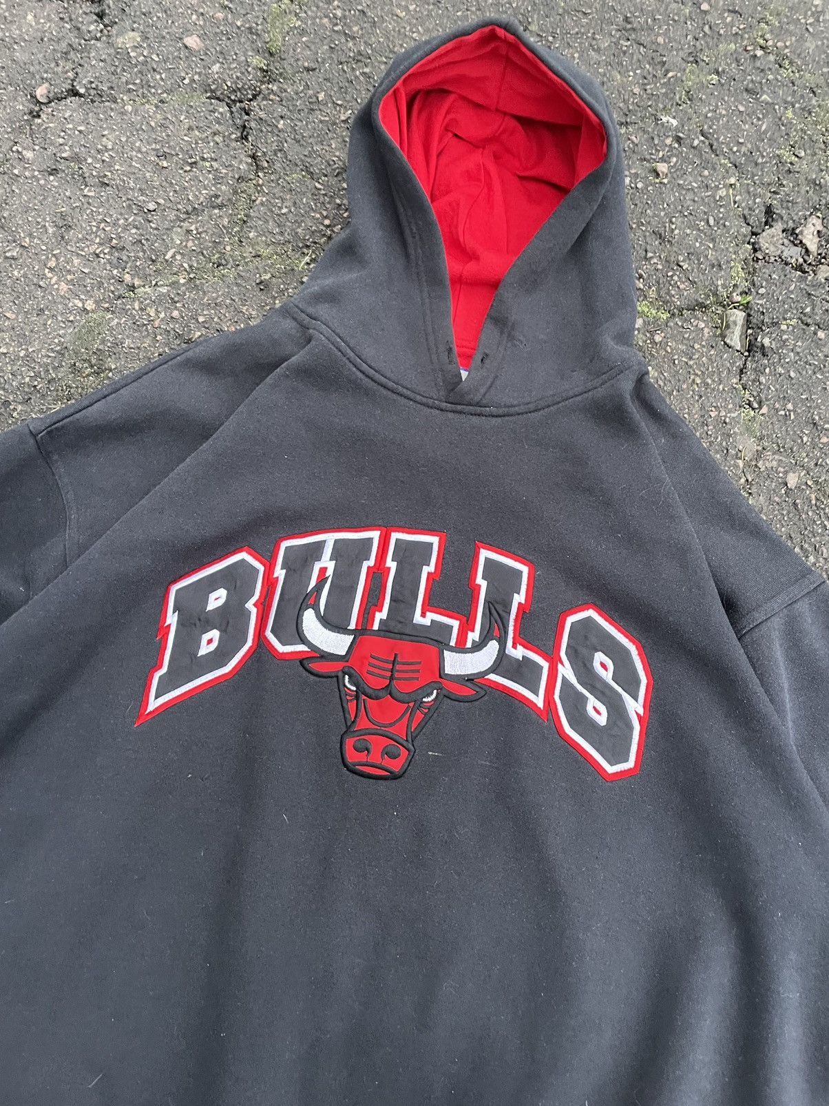 Starter Rare💥Starter Chicago Bulls Hoodie Y2K Basketball Size US XL / EU 56 / 4 - 2 Thumbnail
