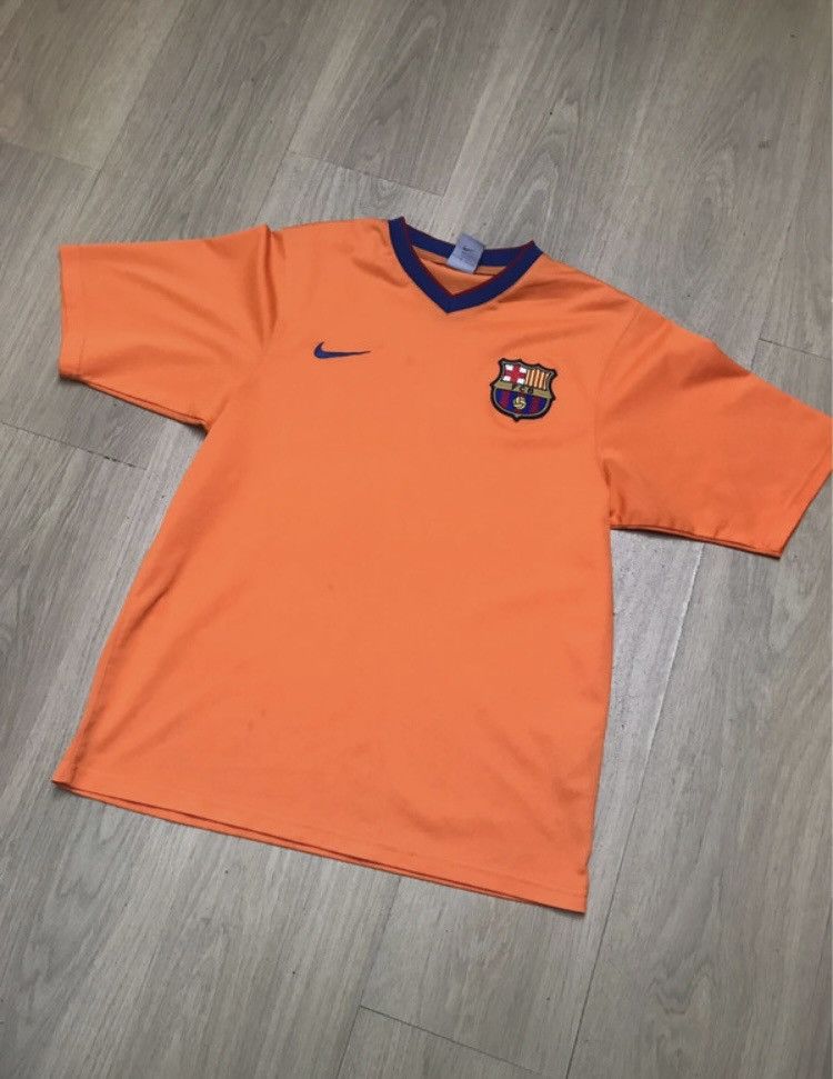 Nike Barcelona Puyol vintage nike 00s football archive Size US M / EU 48-50 / 2 - 4 Thumbnail