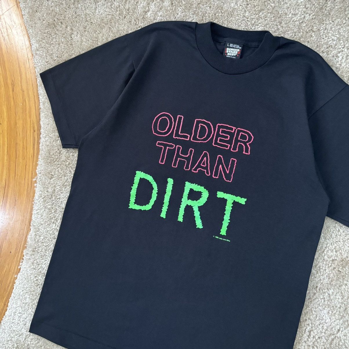 Vintage Vintage Older Than Dirt Parody Funny Statement T-Shirt Large Size US L / EU 52-54 / 3 - 5 Thumbnail