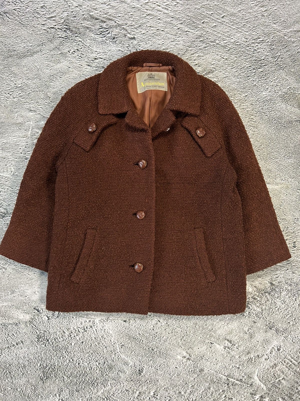 Aquascutum × Vintage Aquascutum vintage brown jacket Size US XL / EU 56 / 4 - 1 Thumbnail