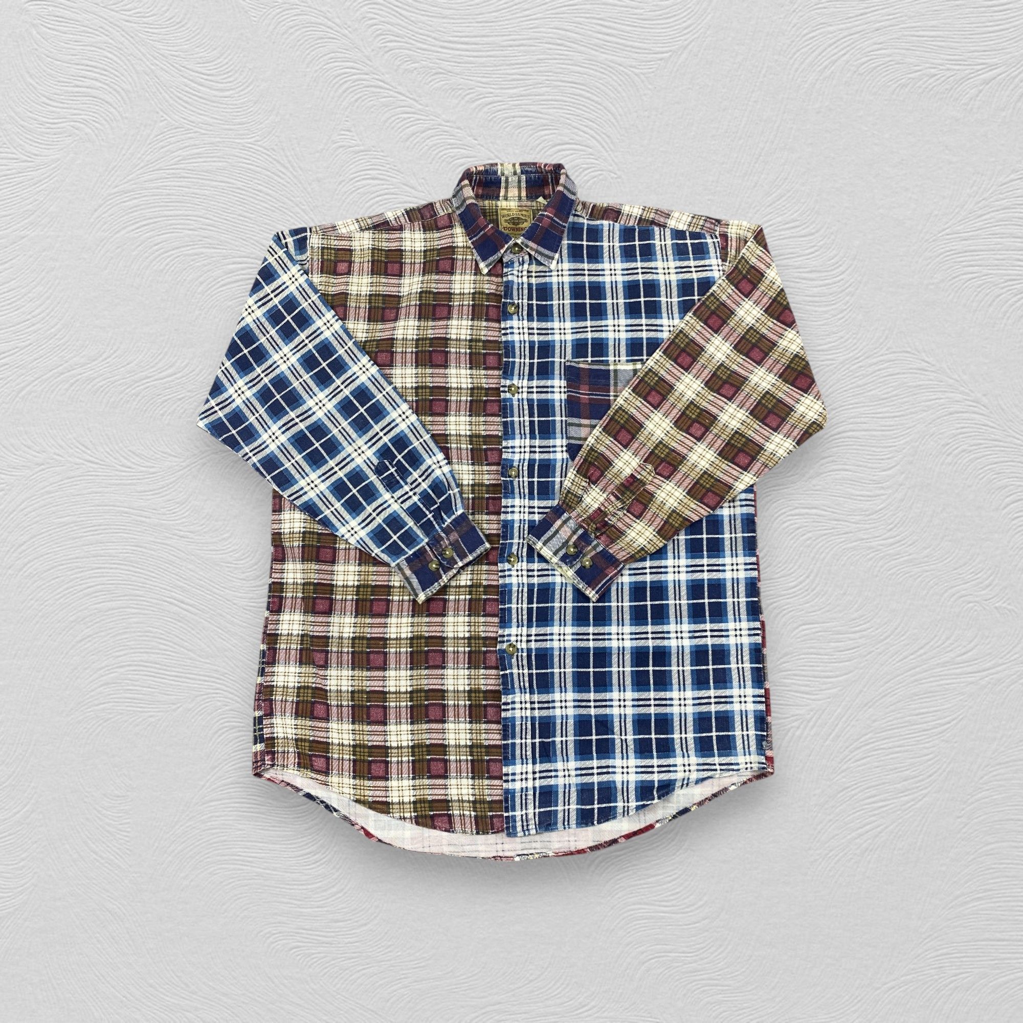 Japanese Brand Vintage Japanese Brand Downings Flannel Button Up- J483 Size US L / EU 52-54 / 3 - 4 Thumbnail