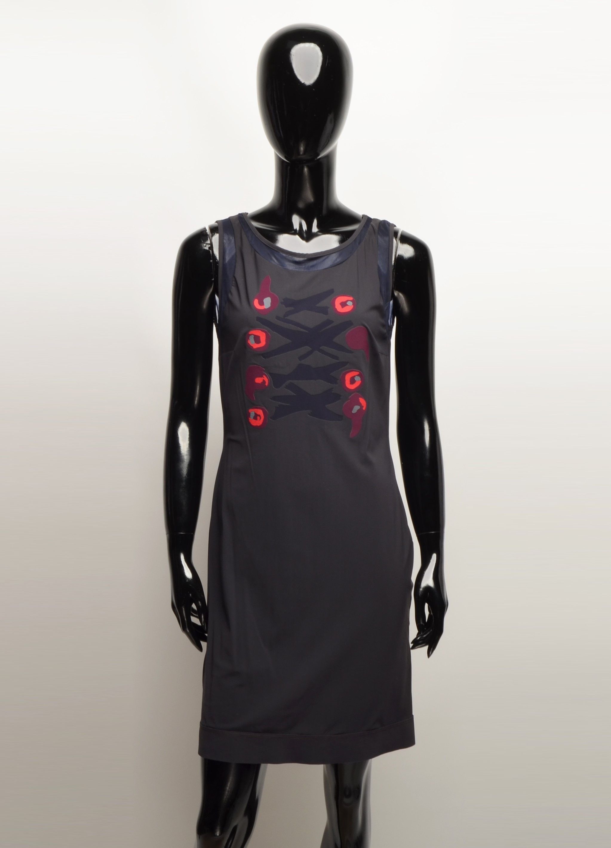 Marithe + Francois Girbaud Vintage Marithe Francois Girbaud Printed Mini Dress Size M / US 6-8 / IT 42-44 - 1 Thumbnail