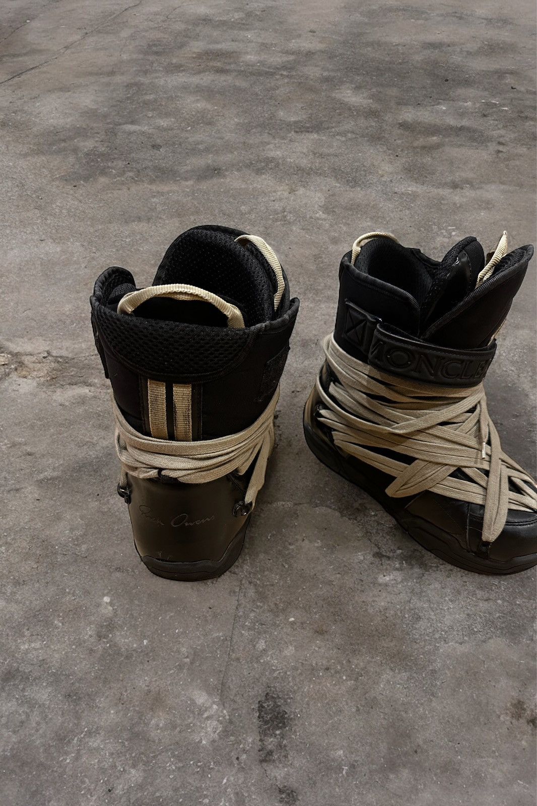 Moncler × Rick Owens Rick Owen's Moncler Amber Boots | Grailed