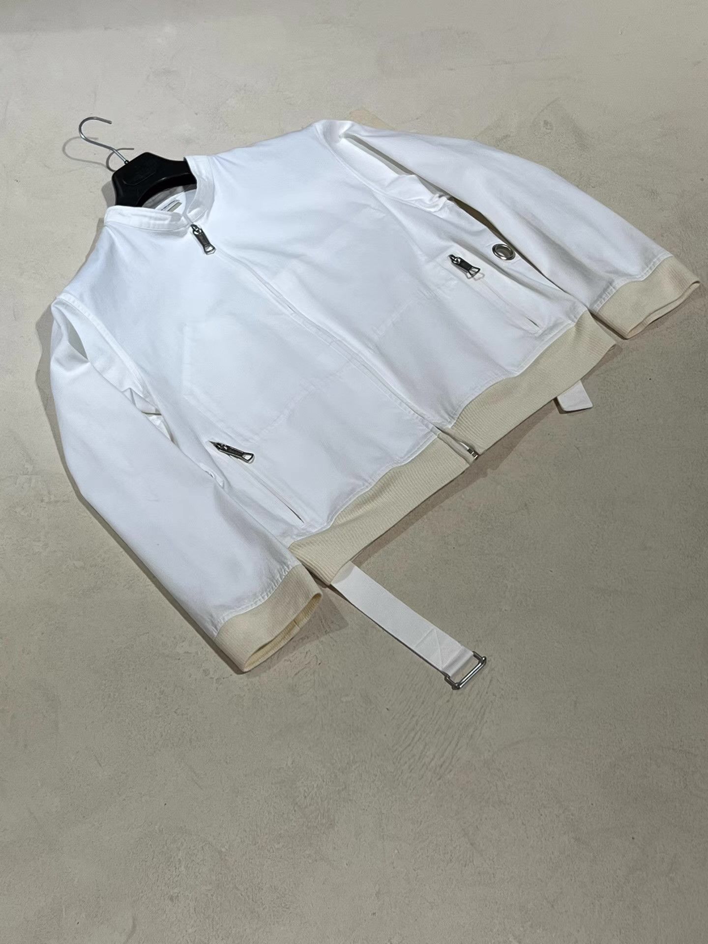 Dries Van Noten Dries Van Noten Lace-Up Metal Ring Bomber Jacket Q13 Size US M / EU 48-50 / 2 - 5 Thumbnail
