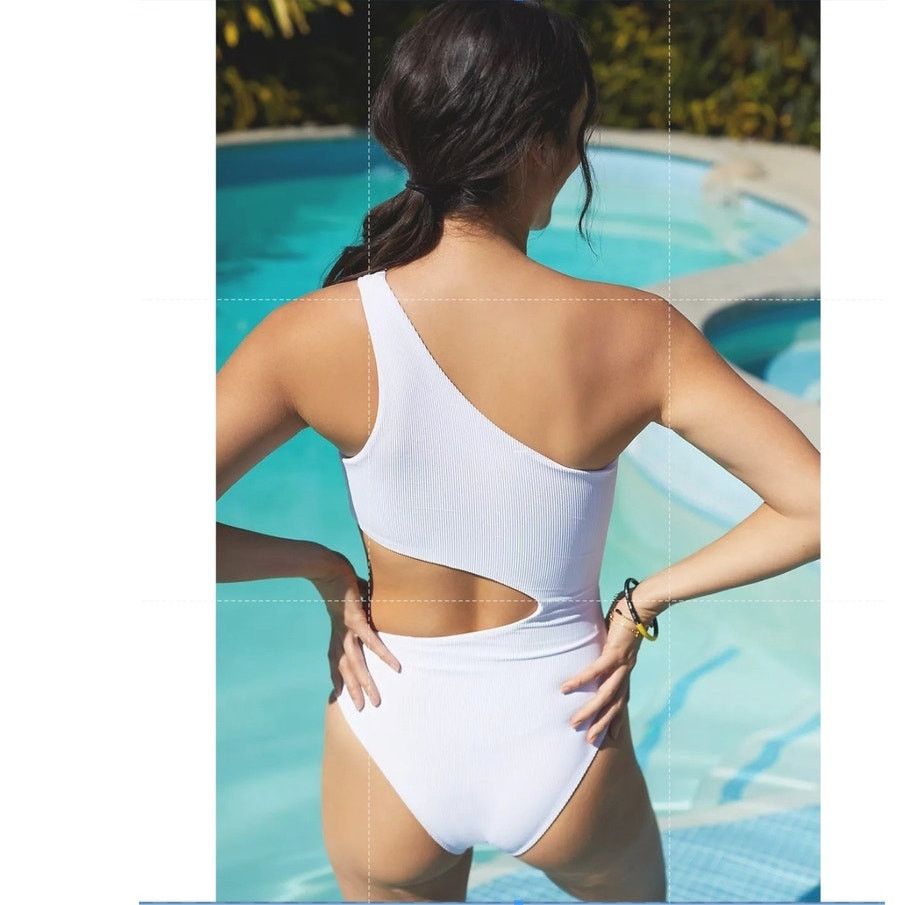 Anthropologie × Beach Riot New Celina One-Piece Ribbed Cutout Swimsuit $148 XS Size XS / US 0-2 / IT 36-38 - 5 Thumbnail