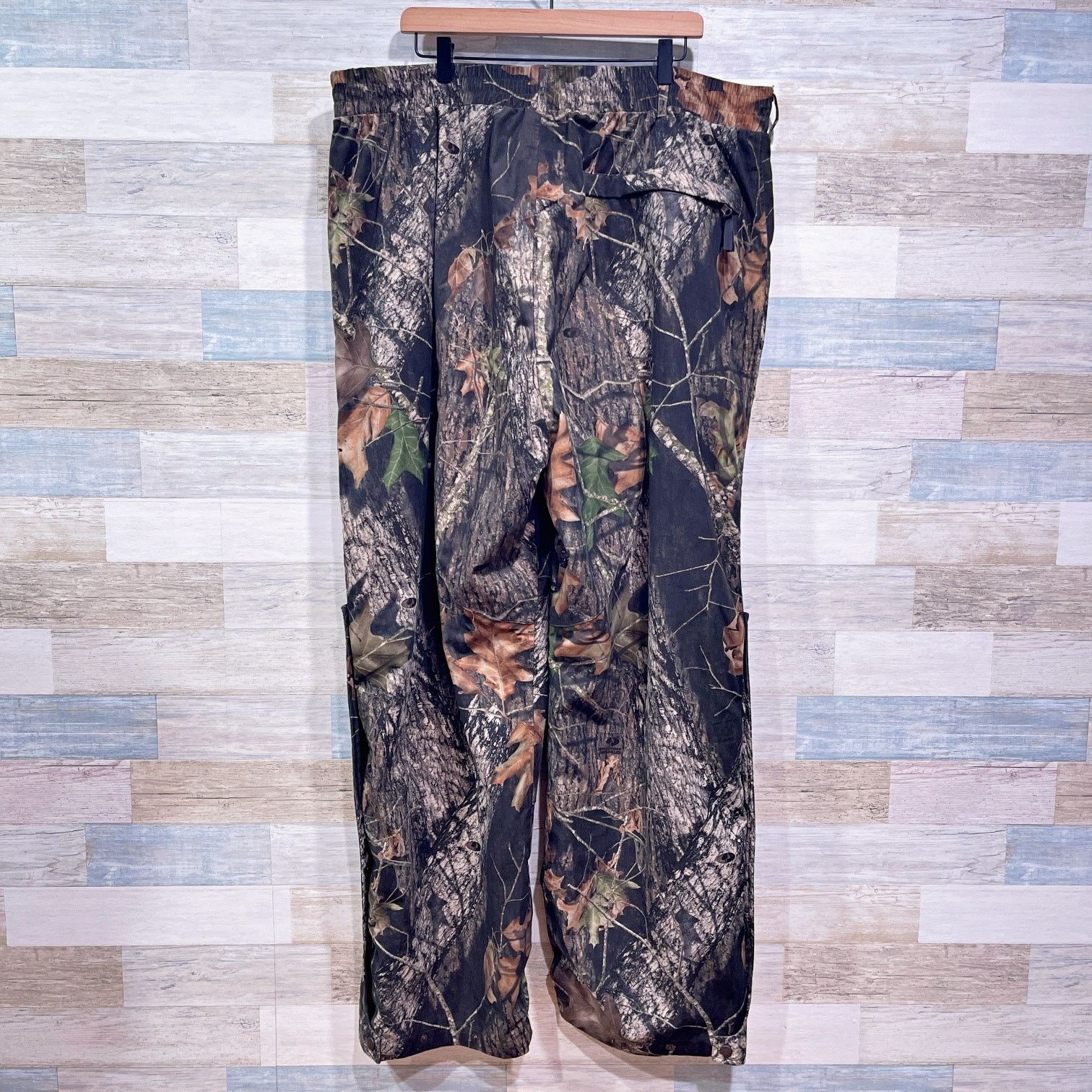Cabelas Cabelas Mossy Oak Break Up Suede Hunting Pants Camo 3XLT Size US 42 / EU 58 - 4 Thumbnail